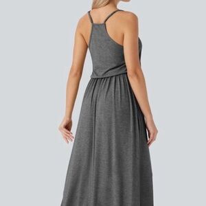 Halara Maxi Flowy Slip Dress with Pockets